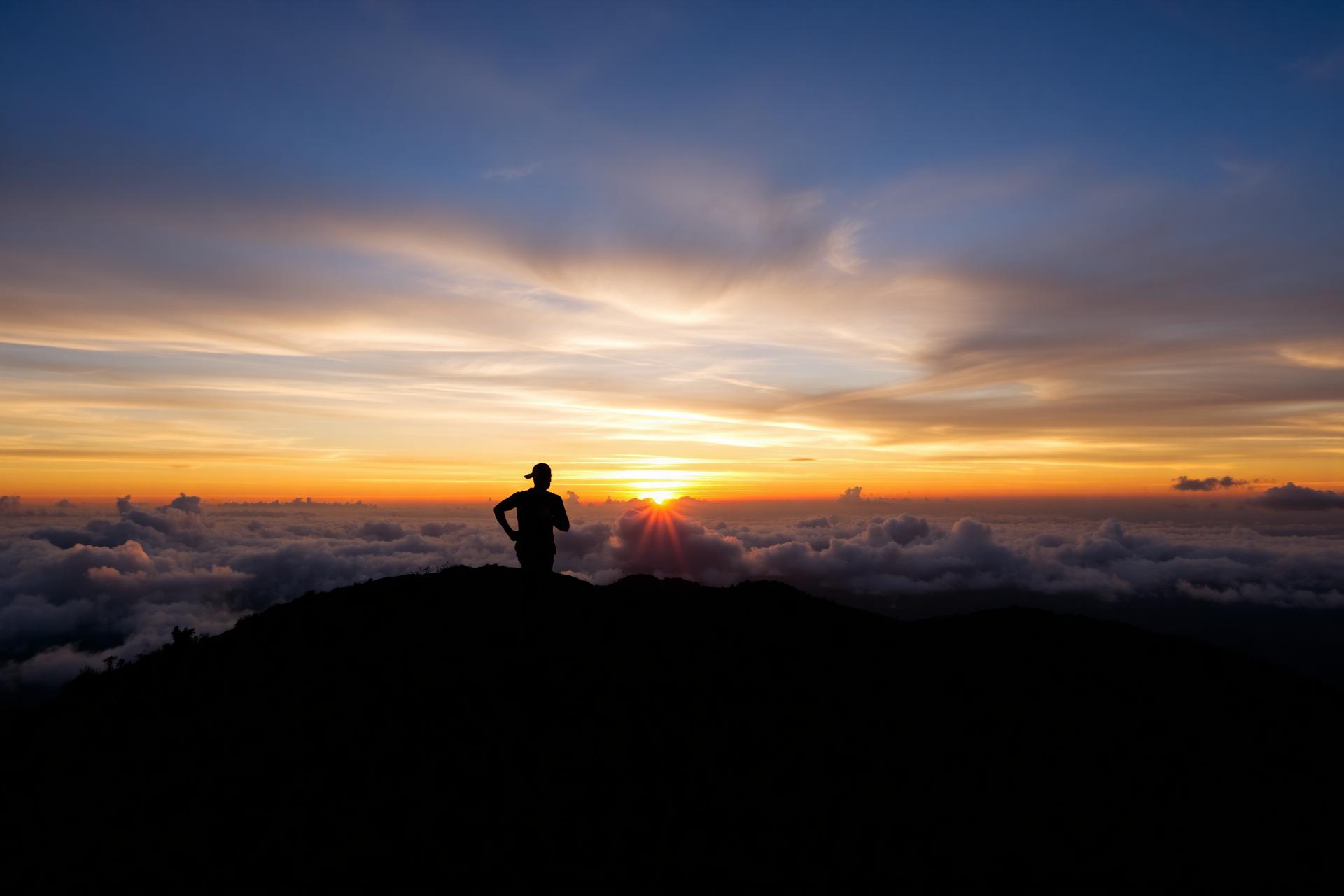 Amanecer entre montañas de Acosta
